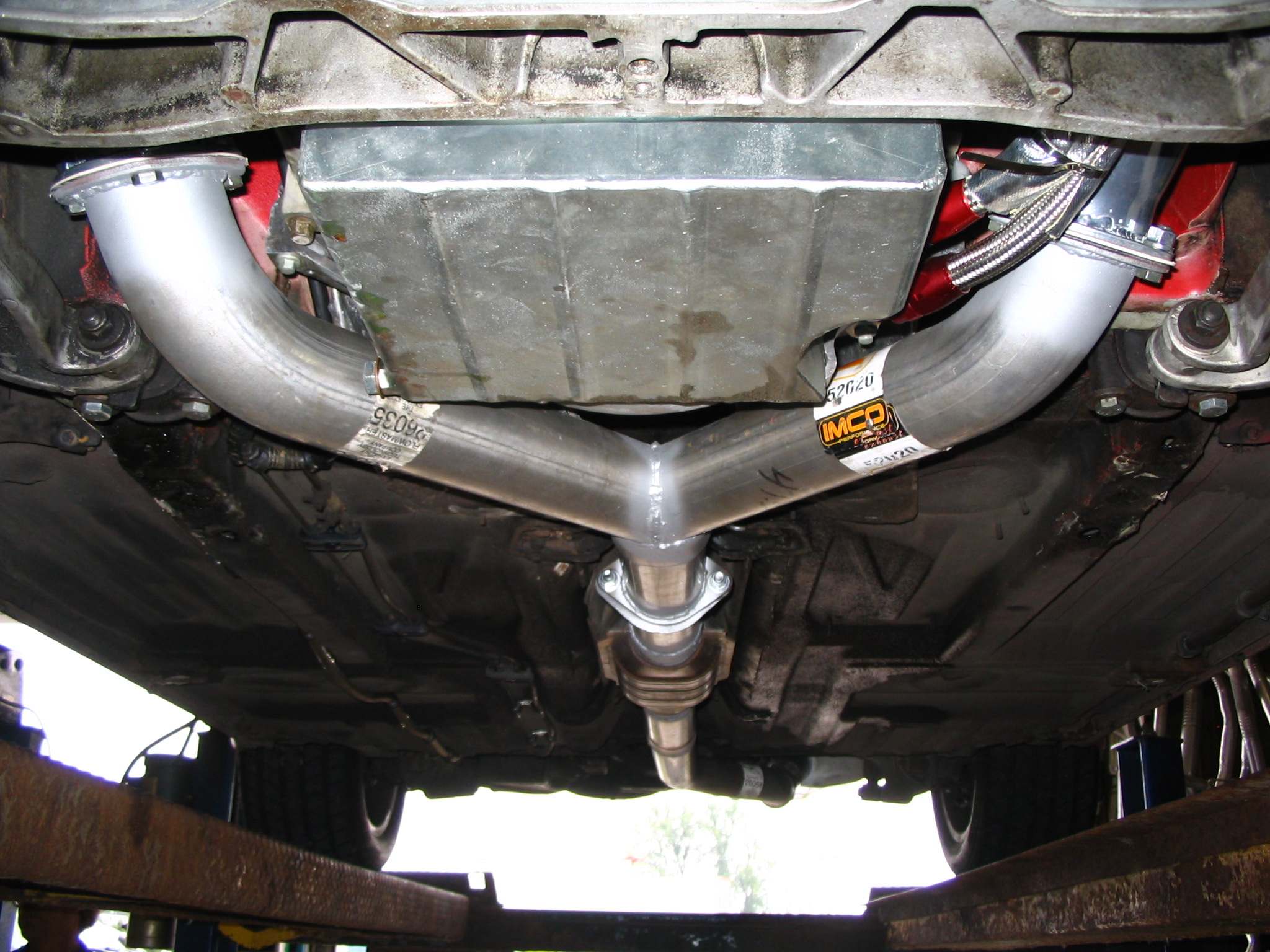 Automotive Exhaust Specialists work
